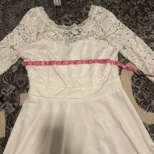 White Lace Dress